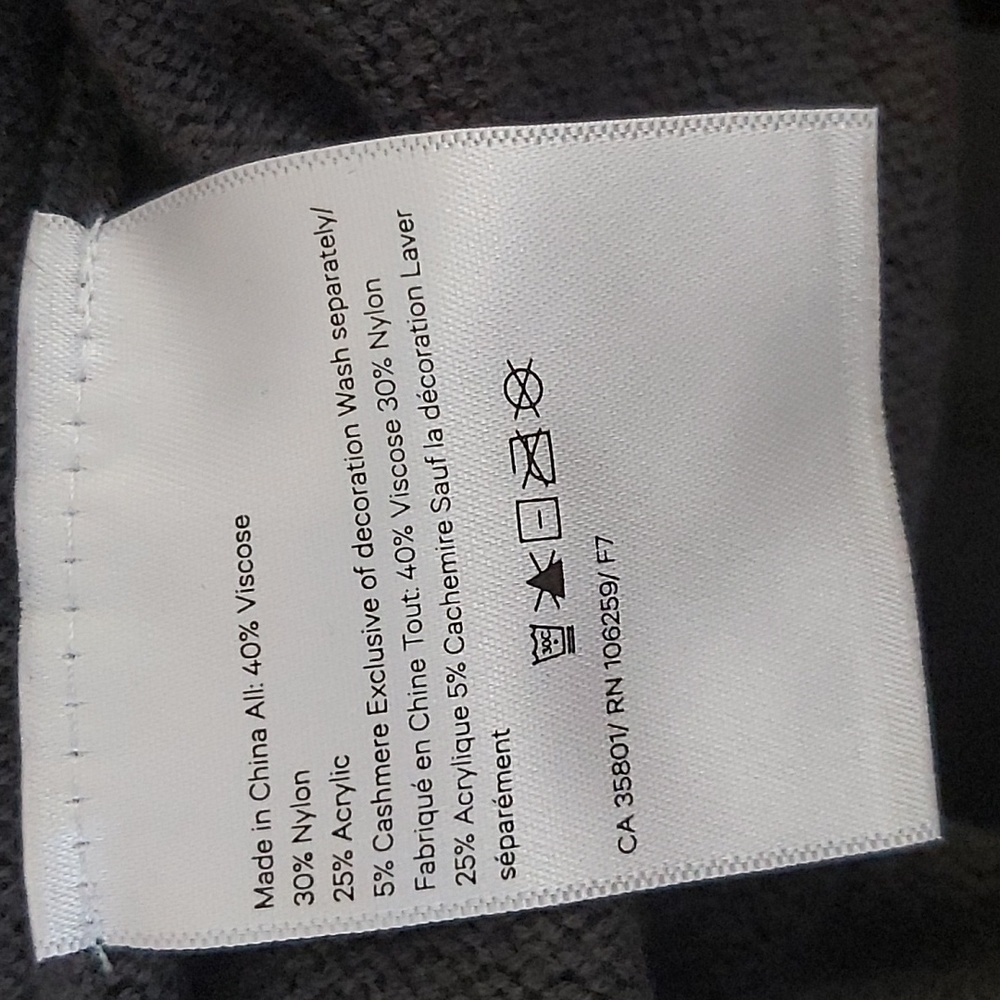 lululemon athletica Long Open-Front Pocket Cardigan - Charcoal Gray - Picture 6 of 8
